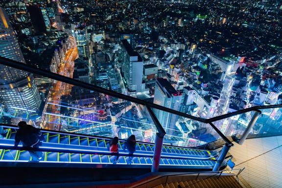 Shibuya Sky — o cruzamento visto de cima