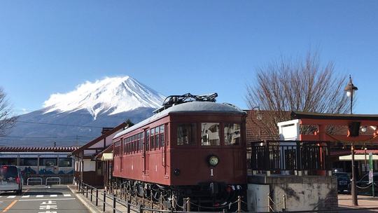 Chegada em Kawaguchiko