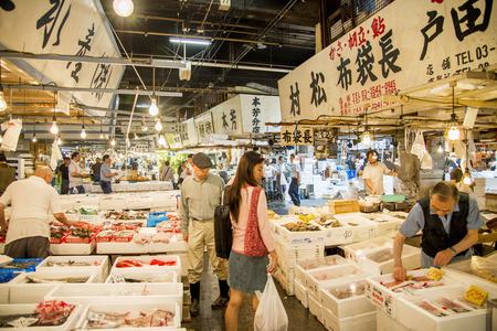 Tsukiji Outer Market — café da manhã