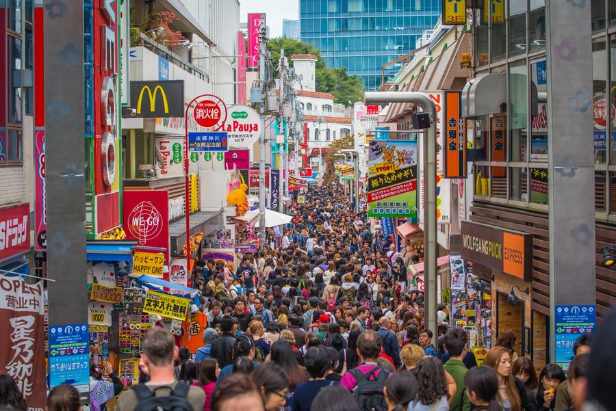 Harajuku — Takeshita Street e Omotesando