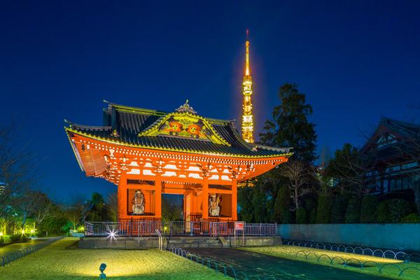 Shiba Park e Zojo-ji