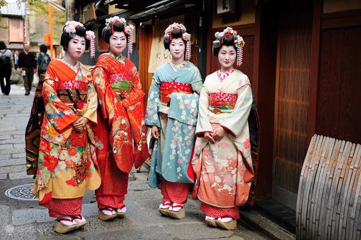 Gion ao entardecer
