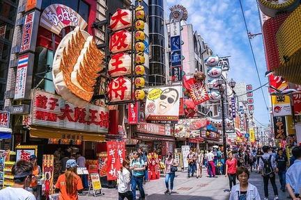 Compras finais — Shinsaibashi e Namba Parks